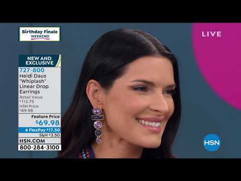 HSN | Heidi Daus Jewelry Designs Celebration 07.31.2020 - 10 AM