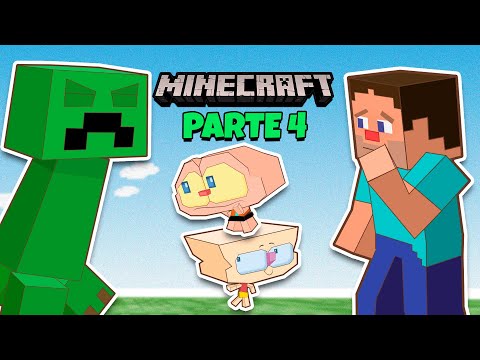 Mongo e Drongo VS CREEPER! 🧨 - Minecraft - Parte 4