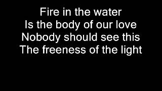 fire in the water-feist (Lyrics)