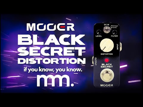 MusicMaker Presents - MOOER BLACK SECRET: The Impressive Secret Rat Clone! @MooerAudioOfficial