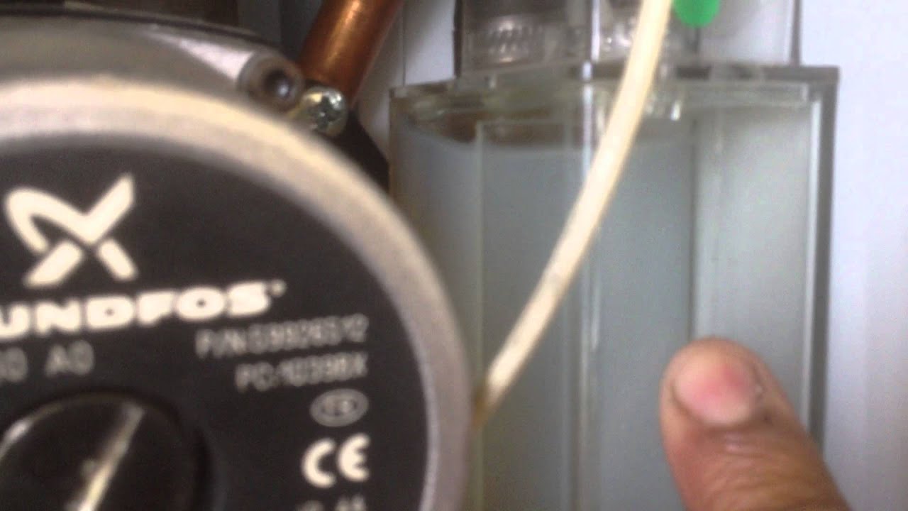 Milky Condensate of a Main Combi 24 HE