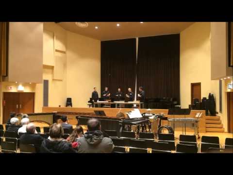 Music for Pieces of Wood - Eau Claire Percussion Quartet
