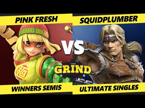 The Grind 179 Winners Semis - Pink Fresh (Min Min) Vs. Squidplumber (Simon) Smash Ultimate - SSBU