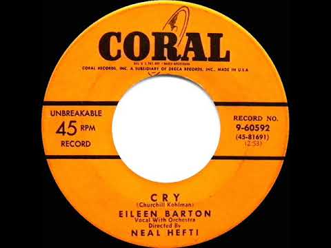 1952 HITS ARCHIVE: Cry - Eileen Barton