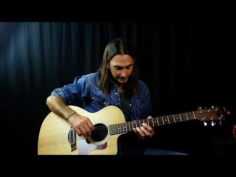 Clapton Style Acoustic Blues Lick Guitar Lesson