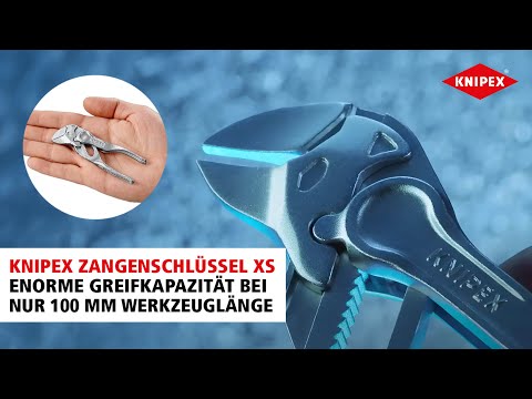Zangenschlüssel KNIPEX XS (86 04 100) // Klein, stark, vielseitig