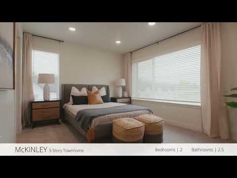 Step Inside the McKinley | 2 Bedroom Townhome Tour at Railrunner