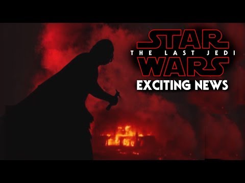 Star Wars The Last Jedi Exciting News & More!