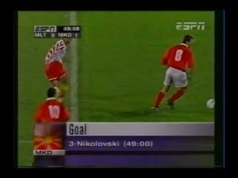 1998 November 18 Malta 1 FYR Macedonia 2 EC Qualifier