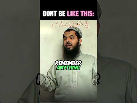📚✏"Don't just write it, Memorize them"❗#shorts #arabic