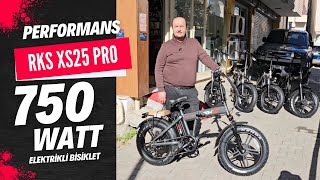 Rks Xs25 Pro 750 Watt Elektrikli Bisiklet İnceleme ve Tanıtım / 45 Km Menzil Sun