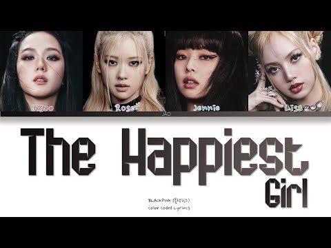 BLACKPINK - The Happiest Girl (Color Coded Lyrics / Traduzido-PTBR)