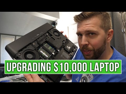 I Disassembled and Upgraded My $10,000 Alienware Area 51M! Here's How I did it...