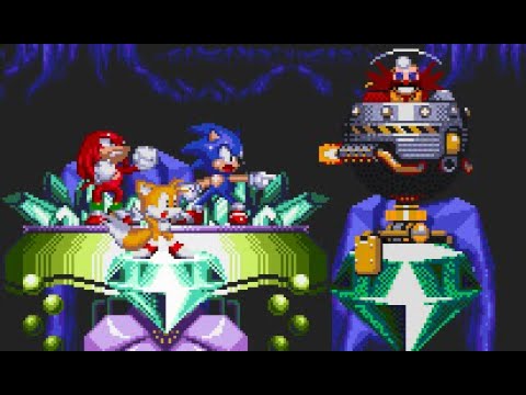 Sonic 3 & Knuckles (with voices!) Episode 11: Hidden Palace and Sky Sanctuary Zones