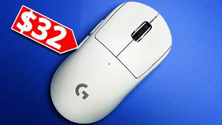 $32 SUPERLIGHT vs $160 Logitech G PRO X SUPERLIGHT 2