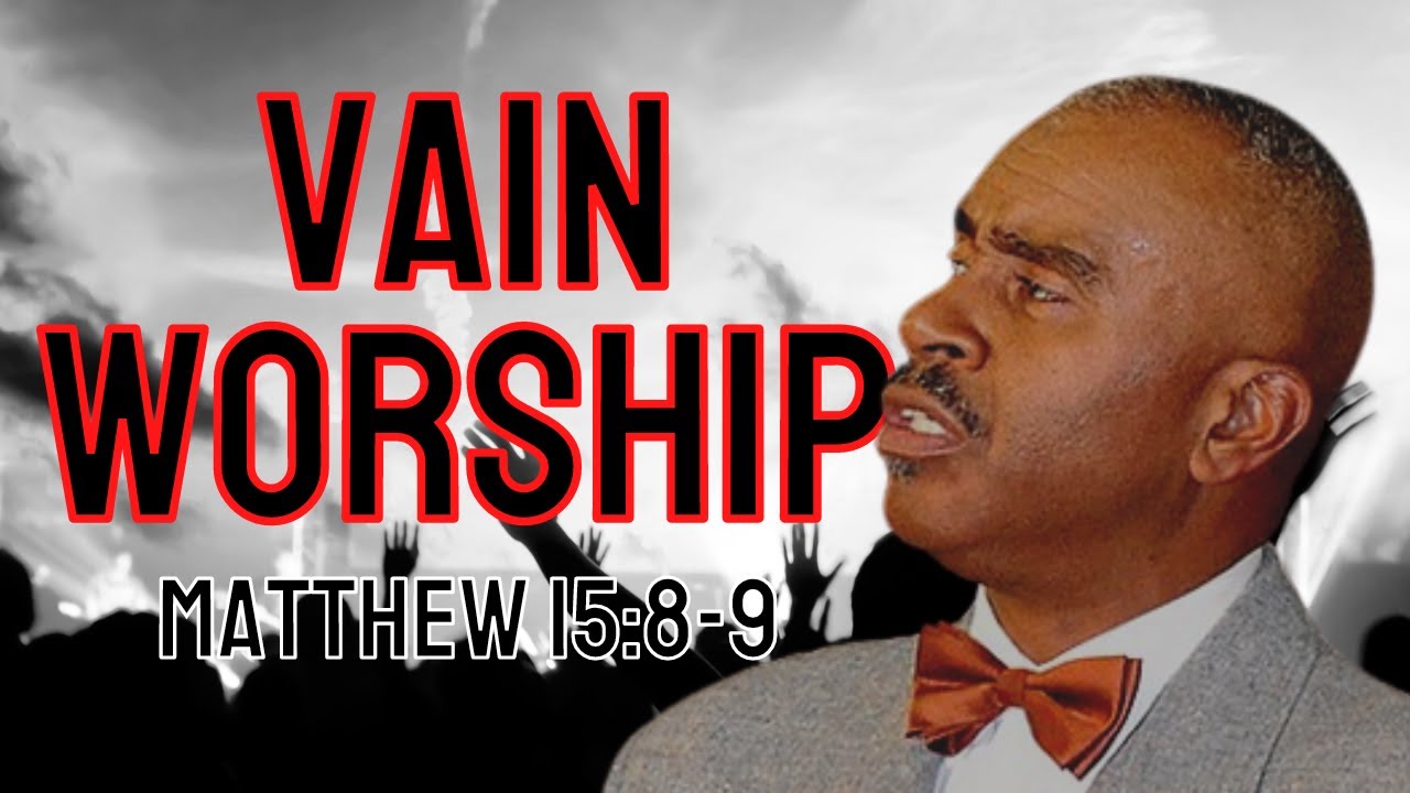 Pastor Gino Jennings - Matthew 15:8-9 Vain Worship & Traditions of Men That Violate God's Law