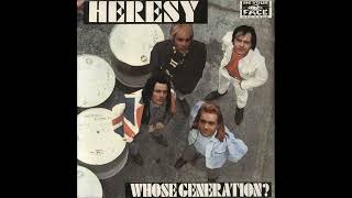 HERESY - Whose Generation? 7" (1989)