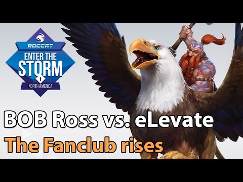► Heroes of the Storm Pro Gameplay: BOB Ross FC vs. eLevate - Enter the Storm NA
