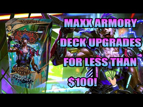 Maxx Armory Deck Upgrade in 5 Minutes | Flesh and Blood TCG
