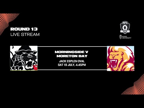 LIVE Bond University QAFLW ROUND 13 - Morningside v Moreton Bay