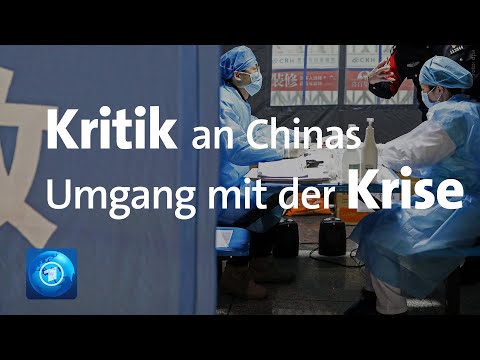 Coronavirus in China: Kritik am Vorgehen der Regierung wächst