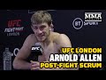 Arnold Allen: Dan Hooker's Drop To Featherweight Wasn't 'The Best Choice' | UFC London