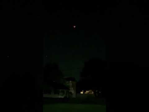 Why is the moon red during a lunar eclipse?