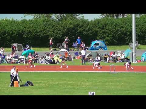 U13 Girls 200m Heats, Semis and Final