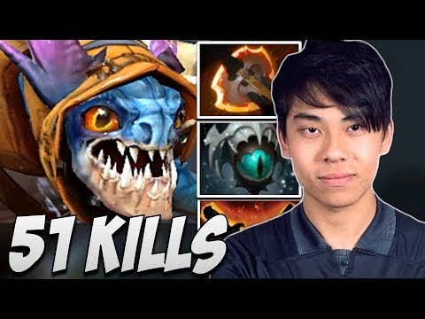 OG.Ana Slark with 51 KILLS | Dota Gameplay