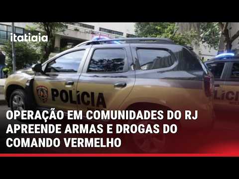 OPERAÇÃO CONTENÇÃO: POLÍCIAS REALIZAM NOVA FASE CONTRA O COMANDO VERMELHO NO RIO