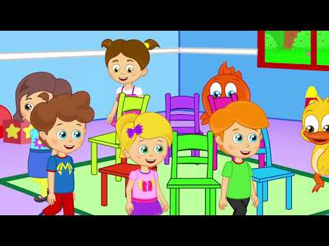 Le Jeu des Chaises Musicales | comptine éducative originale avec les P'tits z'Amis