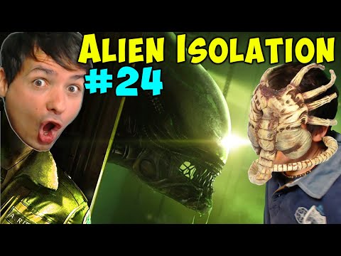 ALIEN ISOLATION - Blind Horror Playthrough Pt 24 - WE KILLED IT! We Did! Or not?