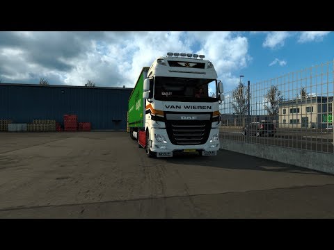 DAF XF 106 Euro6 510 La Lochelle-Bordeaux One Person Driver View