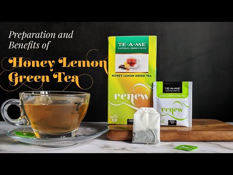 TE-A-ME Honey Lemon Green Tea Bag (3 Boxes x 25 Tea Bags = 75 Tea