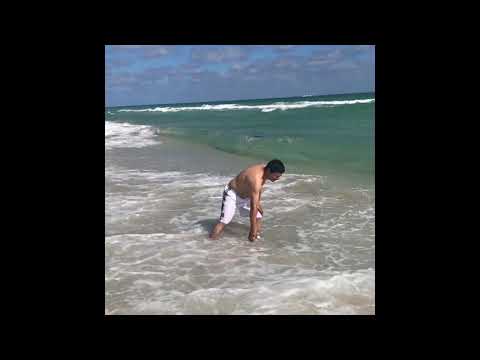 Prakash Bhakta Shrestha in South beach Miami Jan 15 2020