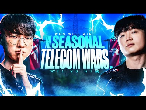 TELECOM WAR LCK SUMMER 2025 - T1 VS KT