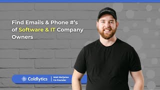 Building an Email List of IT and Software CEO