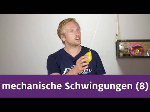 Mechanische Schwingungen Teil 8 - Kräfte am Fadenpendel und die Bewegungsgleichung