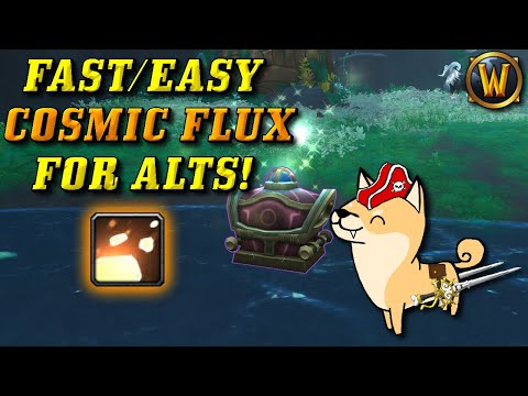 How to Earn a bunch of Cosmic Flux on your ALTS! (Fast Cosmic Flux SOLO!)