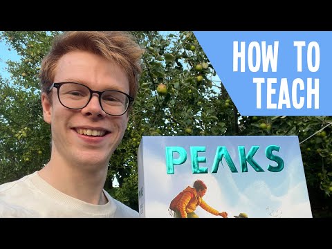 How to Teach Peaks Board Game