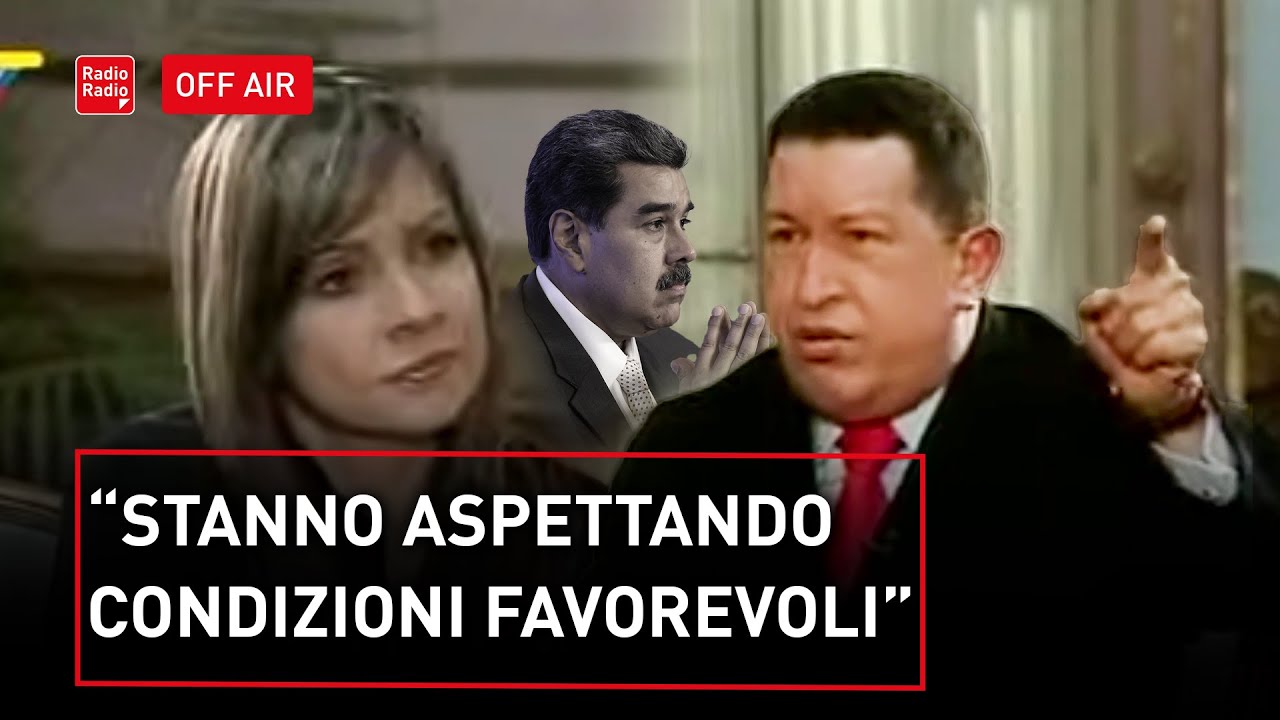 QUANDO CHAVEZ PREVIDE L'ATTACCO USA - VENEZUELA ▷ "L'IMPERO SI PREPARA, E SEMPRE PER LA STESSA CAUSA