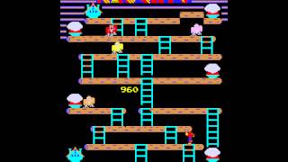 Arcade Game: Naughty Mouse (1981 Amenip (Palcom Queen River))