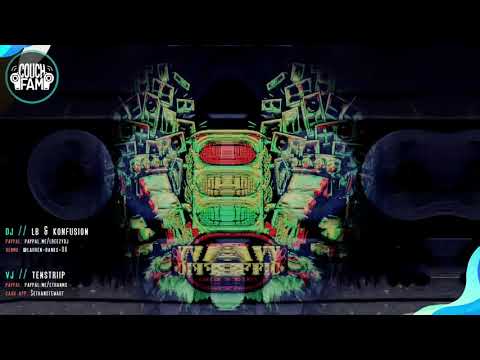 LB & Konfusion's "Wind Up Yah Waist" Vol. 3 with visuals by Tenstriip - (COUCH011)