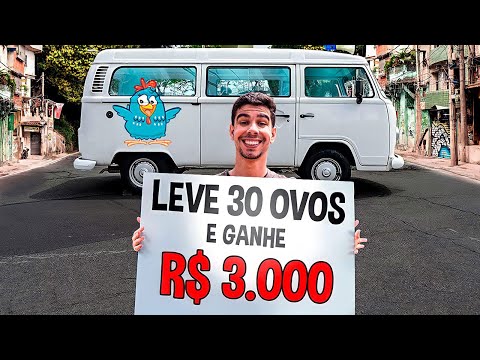 I PAID People to Buy in My EGG CAR