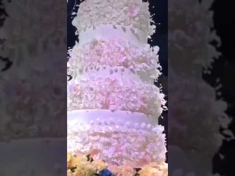 Sheikh of dubai Daughter's wedding Cake
