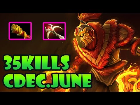 Dota 2 June Ember Spirit 8373 MMR China 35 Kills