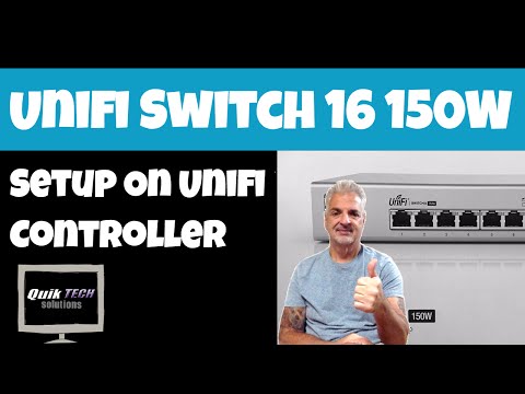 Unifi Switch 16 Basic Setup