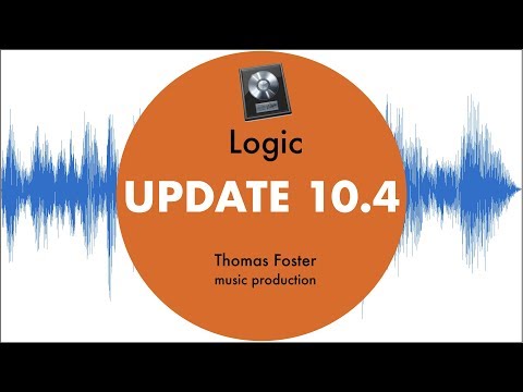Logic 10.4 auf deutsch - Chroma Verb, Step FX, Phat FX, Smart Tempo ,Studio Strings /Horn.