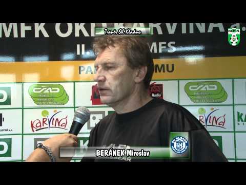Sezóna 2010/2011 5. kolo - MFK OKD Karviná vs. SK Kladno 0:2 (0:2)