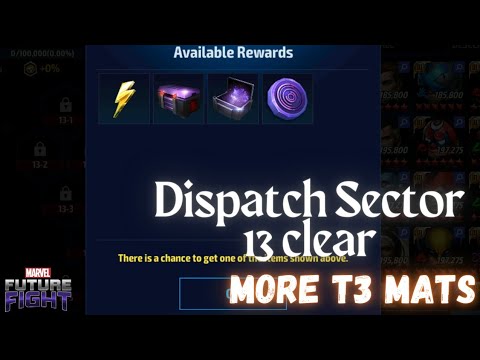 Dispatch Sector 13 Clear | New Update - Marvel Future Fight